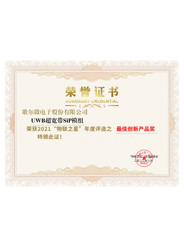 2022年 最佳創新產品獎